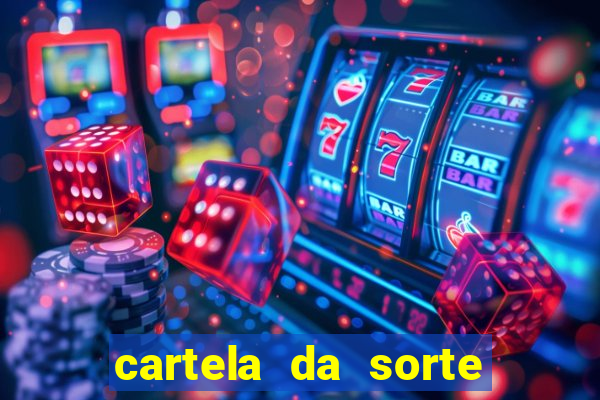 cartela da sorte time de futebol que mais saem